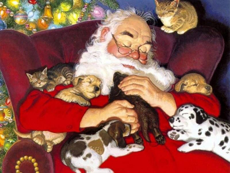 animali e natale