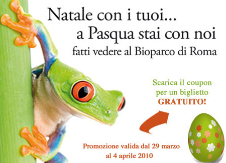 pasqua al bioparco di roma