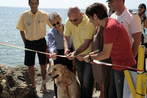 Alassio-inaugurazione-spiaggia-bau-Beach