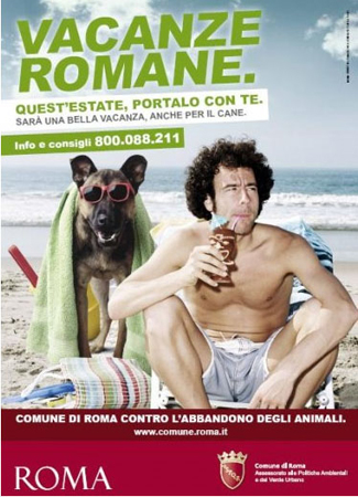 vacanze romane con animali