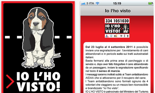 App salvare i cani