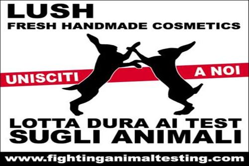 Test cosmetici animali, campagna Humane Society International e Lush