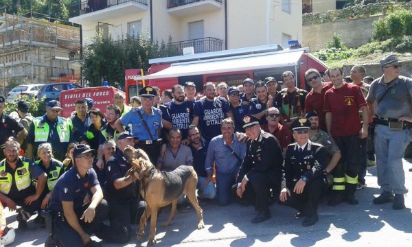 Cani molecolari ritrovano bimba dispersa bosco