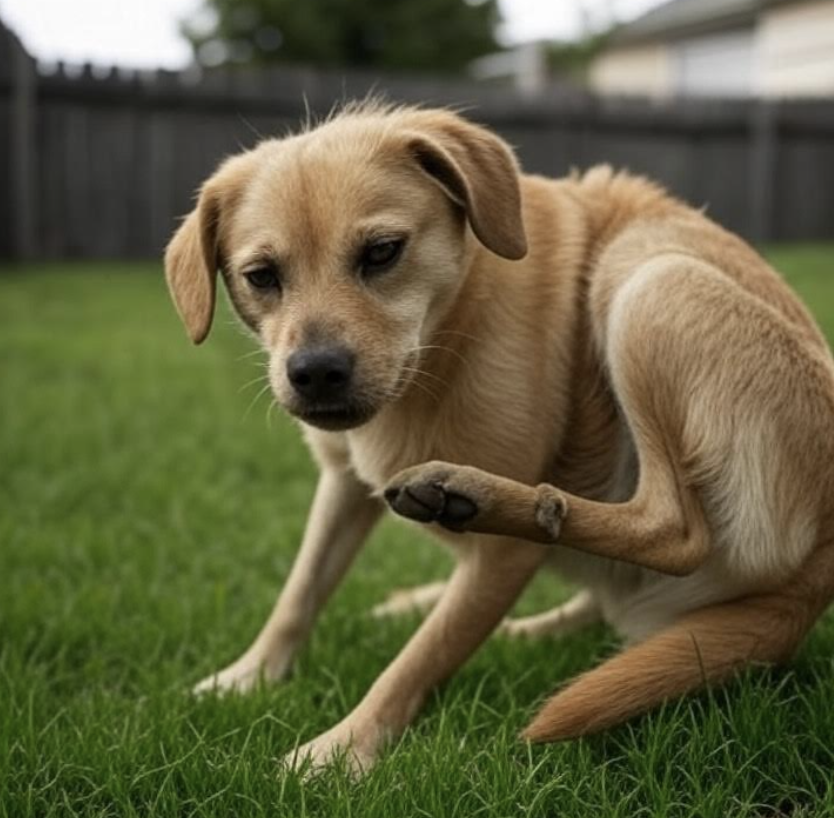 pulci nel cane